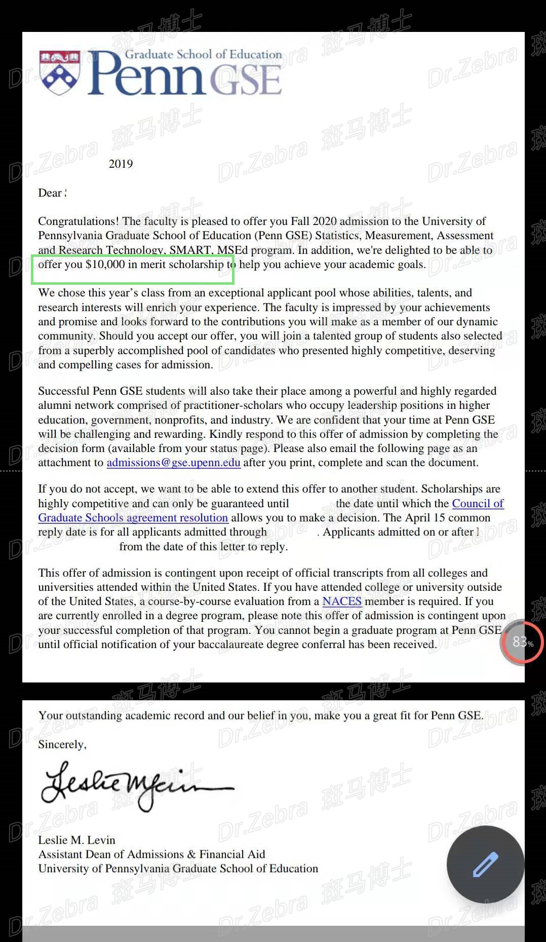 斑马博士、斑马博士留学中心、宾夕法尼亚大学、 University of Pennsylvania 、UPenn、 M.S.Ed. in Statistics, Measurement, Assessment, and Research Technology (SMART) program